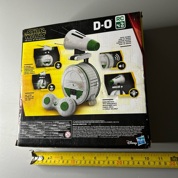 Star Wars D-O RC New Rise Skywalker Remote Control Droid Disney Hasbro - Picture 9 of 10